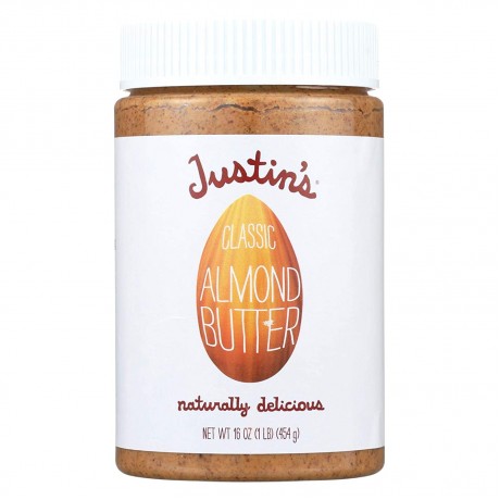 Justin's Classic Natural Almond Butter (6x16 Oz)