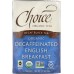Choice Organic Teas Decaf English Breakfast (6x16 Bag)