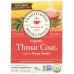 Traditional Medicinals Throat Coat Herb Tea (6x16 Bag)